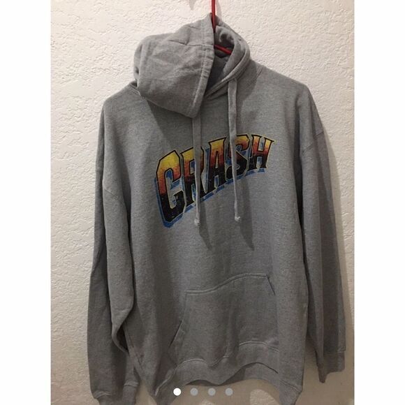 Crash Pullover Racing hoodie sweater sz L - Picture 1 of 3